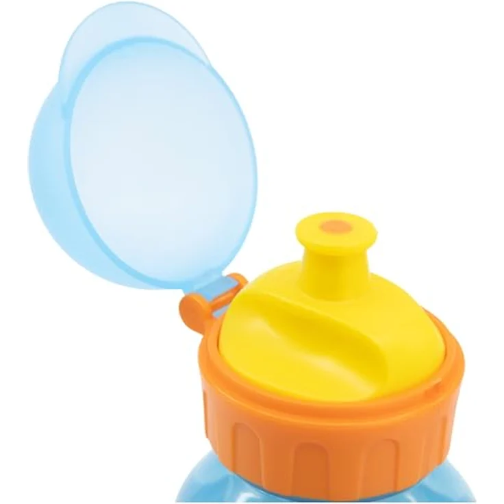 POKEMON JUEGO DE CARTAS Trinkflasche 370 ml, mehrfarbig, aus Polyethylen, ideal für Kindergarten und Freizeit – Bild 3