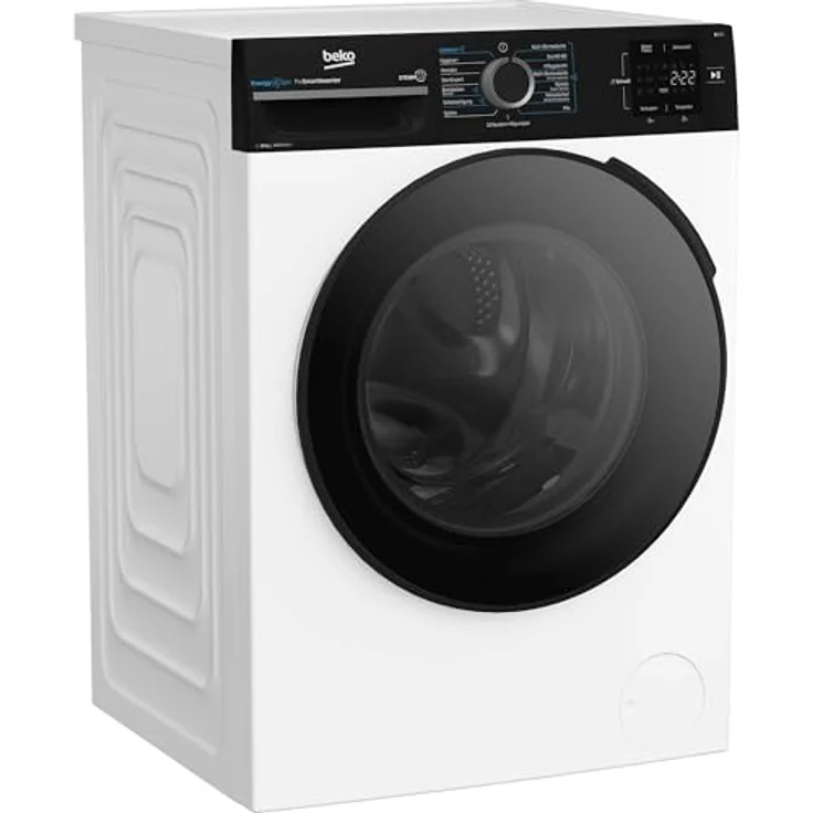 Beko BM3WFU31041R Waschvollautomat, 10 kg, 1400 U/min, SteamCure Dampffunktion, allergikergeeignet, AquaWave Schontrommel, Weiß – Bild 4