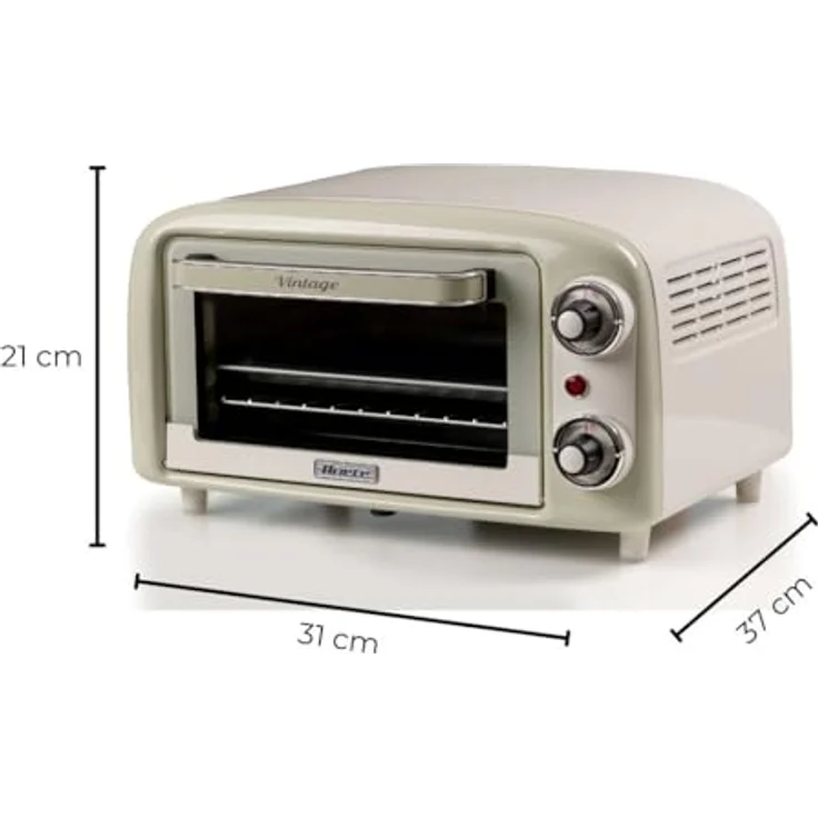 Ariete Minibackofen Ariete Mini-Backofen Vintage Beige, 800 Watt, 10 Liter – Bild 3