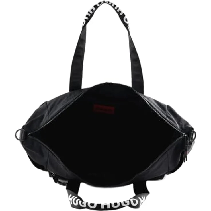Hugo Colyns Weekender Reisetasche, 50 cm, 100% Polyamid, schwarz – Bild 5