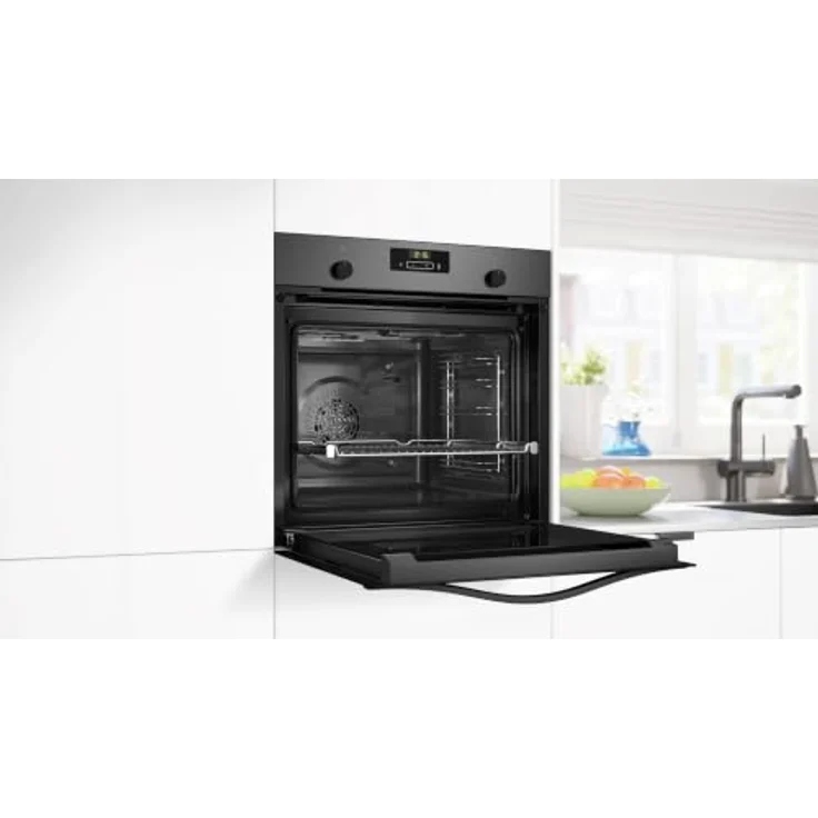 Balay 3HB4131G3, Einbaubackofen, 71 l Garraum, 3400 W, hydrolytische Reinigung, graphitfarben – Bild 5