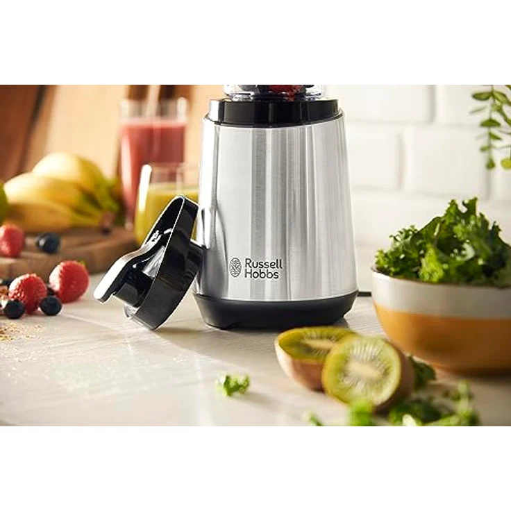 RUSSELL HOBBS Mix&Go Steel Smoothie Maker, 300 W, Edelstahl – Bild 6