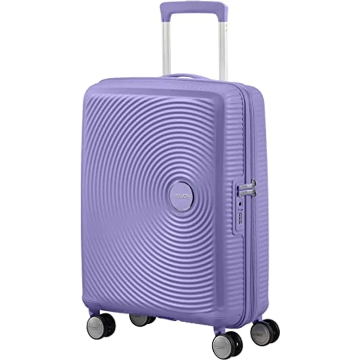 American Tourister Soundbox Kabinenwagen, 4 Räder, Größe S, 55 cm, lavendelfarben, 55, Koffer – Bild 2