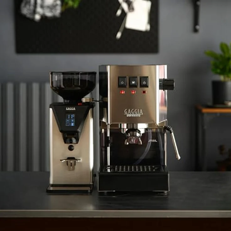 Gaggia Milano MDF55 Espressomühle, 250 g Tramoggia, stufenlose mikrometrische Einstellung, Touchscreen, 310 W Motor, flaches Mahlwerk – Bild 5