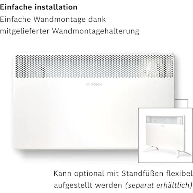 Bosch Hausgeräte Heat Convector HC 4000-20, Heizkörper mit Thermotechnik für effiziente Wärmeverteilung – Bild 5