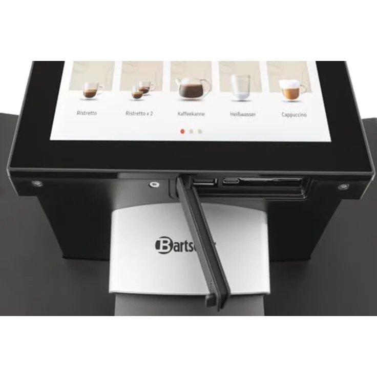 Bartscher Kaffeevollautomat Easy Plus 550, 60 Tassen/Stunde, Schwarz – Bild 5