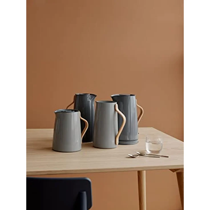 Stelton Emma Tee, 1 l. -grau Isolierkanne, Kunststoff, 17 x 14 x 19.5 cm – Bild 4