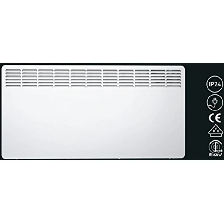AEG Wandkonvektor WKL 2005 für ca. 20 m², 2000 W, 5-30 °C, wandhängend, LC-Display, Wochentimer, Metall, Ökodesign 2018, 236535, Konvektor – Bild 5