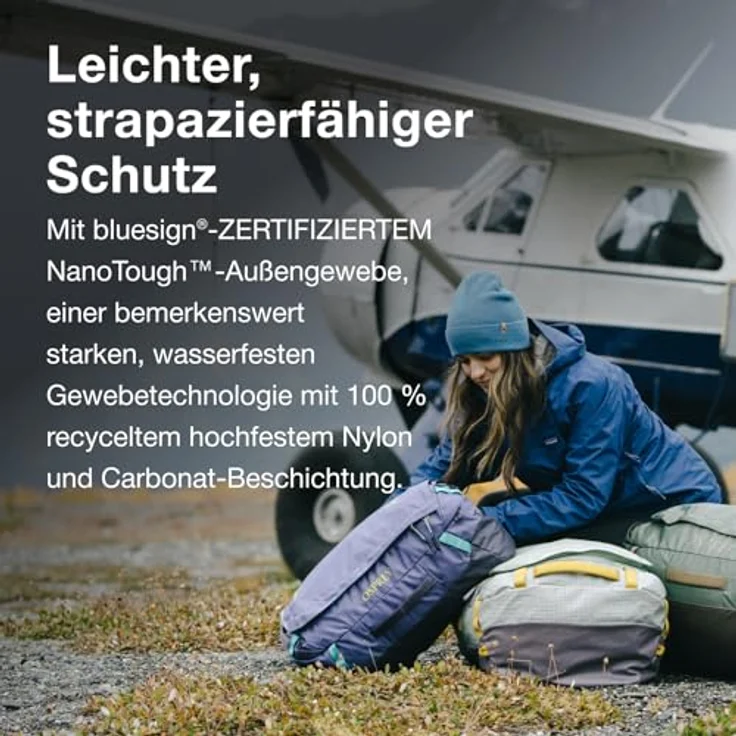 Osprey Transporter 40, Weekender Reisetasche 55 cm, 100% Nylon, schwarz – Bild 3