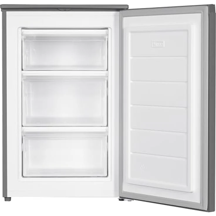 Schoepf GS87SBIX, freistehender Gefrierschrank mit 87 Liter, Inox-Look, 4 Sterne Gefriervermögen, Energieeffizienzklasse A – Bild 4