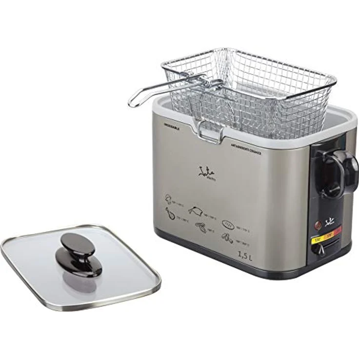 Jata FR326E Fritteuse, Metall, 1,5 Liter Fassungsvermögen, 1000 Watt – Bild 7