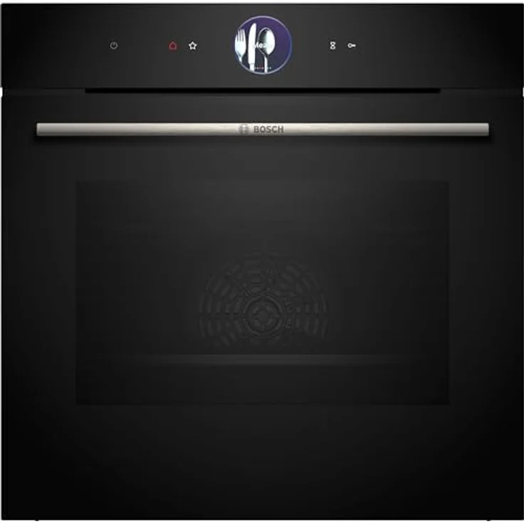 Bosch HBG7363B1, Serie 8 Einbau-Backofen, Made in Germany, Schwarz, Selbstreinigend, Air Fry & Bosch Assist, 4D Heißluft - Preisvergleich – Bild 1