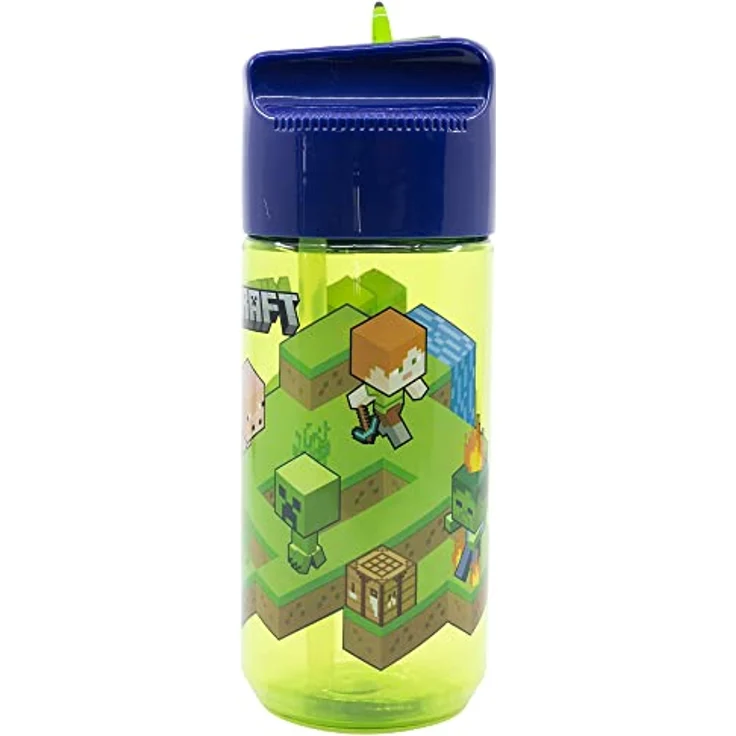 Tinisu Minecraft Trinkflasche, 430 ml, BPA-frei – Bild 1