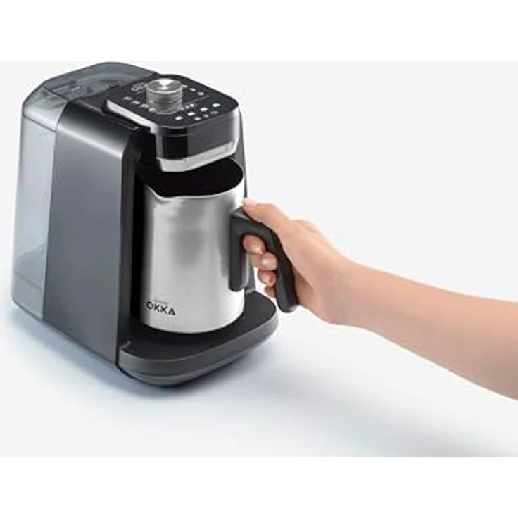 Arzum Okka Rich Spin Pro Plus, Filterkaffeemaschine mit 8 Zubereitungseinstellungen, schwarz – Bild 10