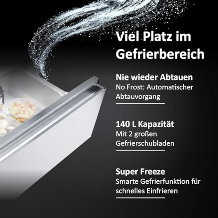 Haier HFR5719ENMG French-Door-Kühlschrank, freistehend, Energieklasse E – Bild 5