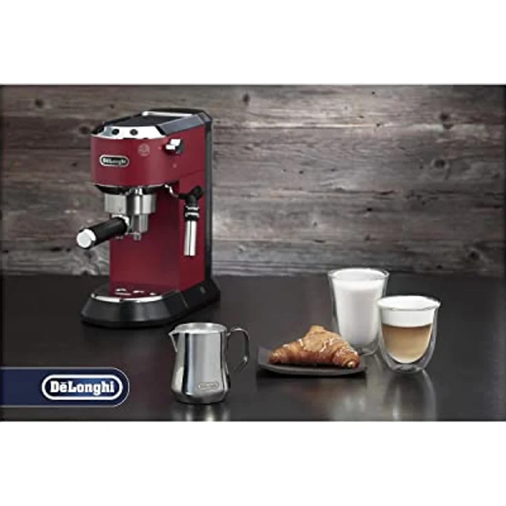 De'Longhi DLSC060 ECO 311.W-BK-R-B Milchkännchen, 18-8 Edelstahl, 350 ml – Bild 4