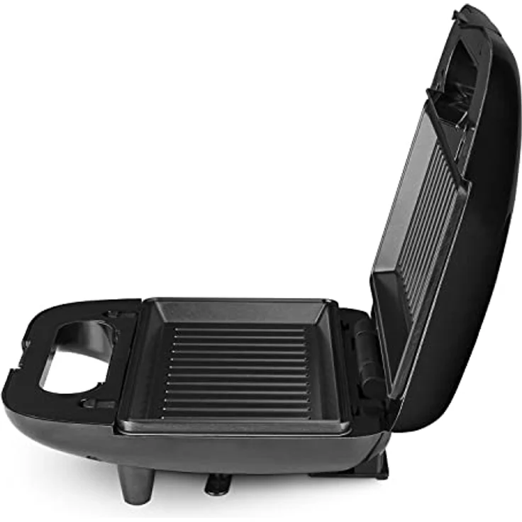 H.Koenig Wëasy Sandwichmaker JOY600, 4 in 1 Multifunktionsgerät mit austauschbaren Platten, Antihaftbeschichtung, 750W, für Waffeln, Donuts, Paninis und Grillgerichte – Bild 4