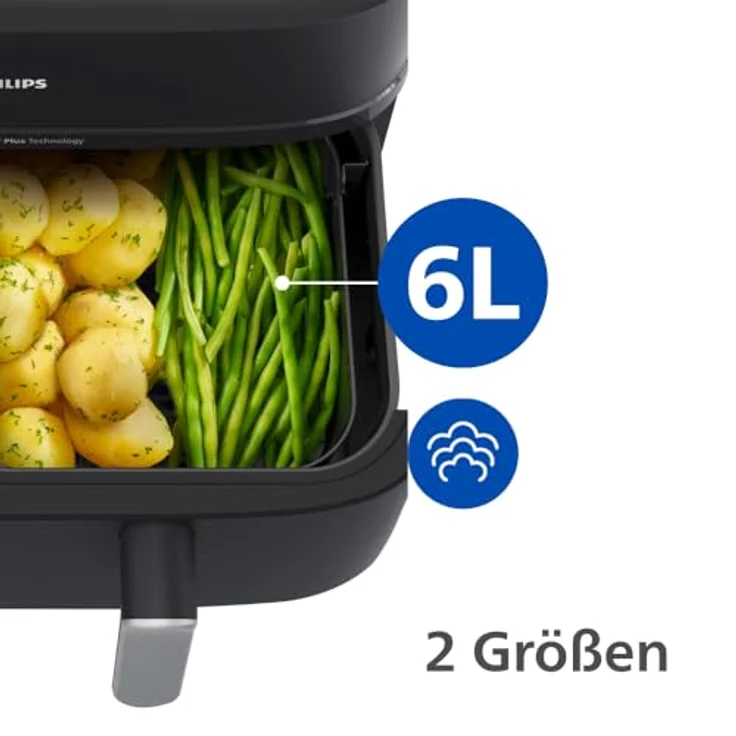 Philips Fritteuse, Perfekte Ergebnisse dank Shake-Reminder NA551/00 – Bild 7