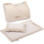 VITAL ECO Akupressurmatte & Kissen Set, Nadelreiz-Yantra-Matte aus Naturmaterial