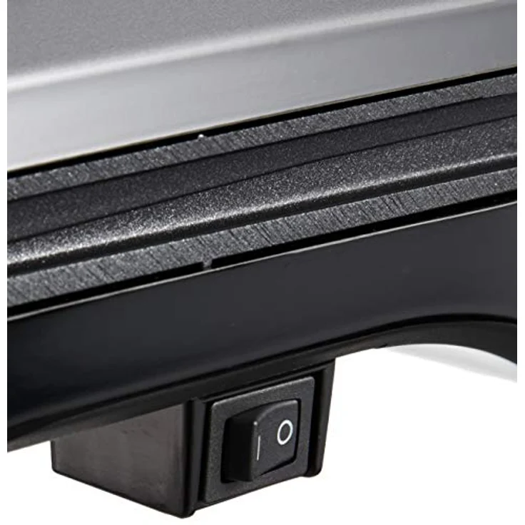 George Foreman Big Size Fit Grill, Tischgrill mit verbesserter Antihaftbeschichtung, Schnellheizfunktion und verstellbaren Platten, Schwarz 25820-56 – Bild 3
