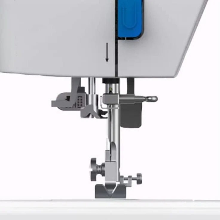 Bernette Freiarm-Nähmaschine sew&go 3, 19 Programme, Einfädelautomatik, einstellbar Stichlänge Fadenspannung Nähfußdruck, Swiss Design, LED-Nählicht, 4 Stufen Knopflochautomatik - Preisvergleich – Bild 2