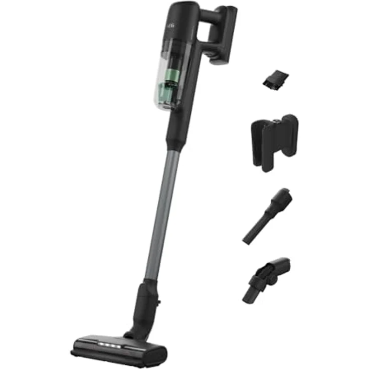 AEG ULTIMATE 7000 AP71UB14AM Akku-Staubsauger / leicht 2,2 kg / 70 % Recyclingmaterial / 50 Min. Laufzeit / 5-Stufige Filtration / alle Böden / Automatik / Zubehör / grau – Bild 1