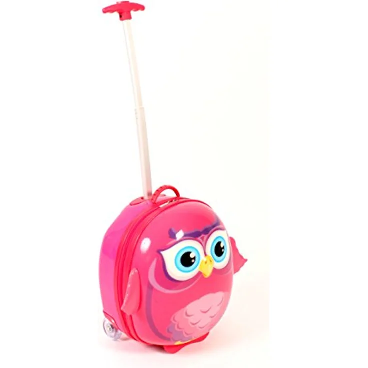 Bayer, Koffer, Bouncie Hartschalen-Trolley, 3D-Motiv, wasser- und schmutzabweisend, leichtlaufende Rollen, (12 l) – Bild 3
