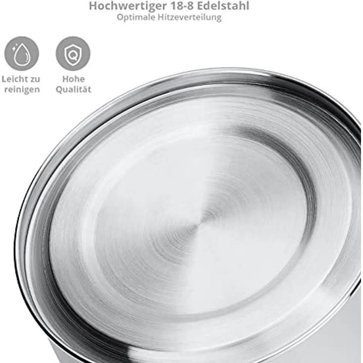 KingCamp Teekessel 1,2L Camping Kessel Teekanne Wasserkessel Tee Sieb Pot Stahl – Bild 4