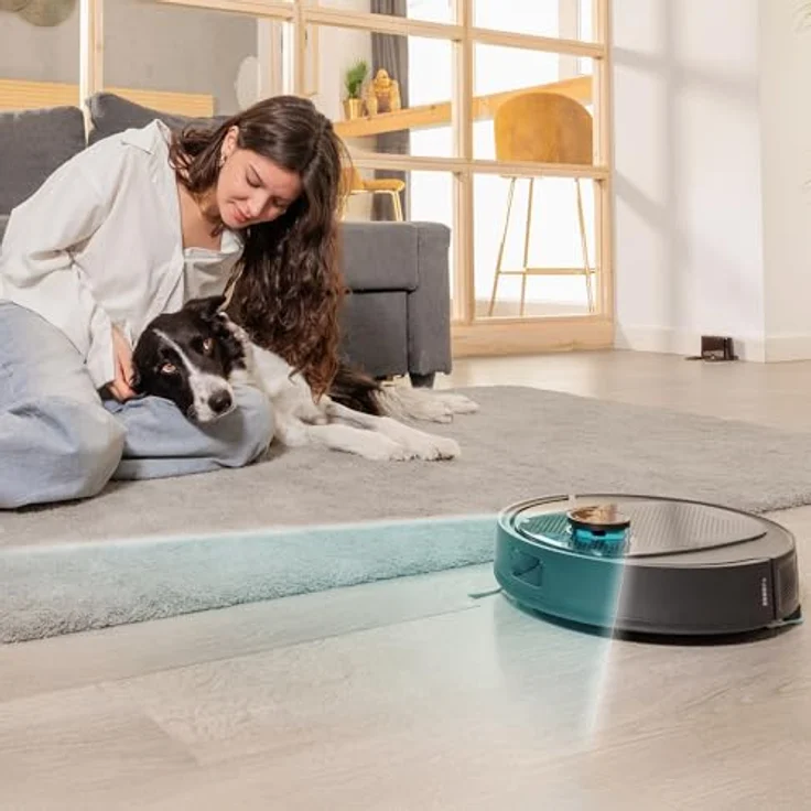 Cecotec Conga 7690 Immortal Max, Roboterstaubsauger mit 5000 Pa Saugkraft, Lasernavigation und App 3.0, bis zu 220 Minuten Akkulaufzeit – Bild 9