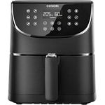 DOTMALL Ölfreie Heißluftfritteuse schwarz 1700 W