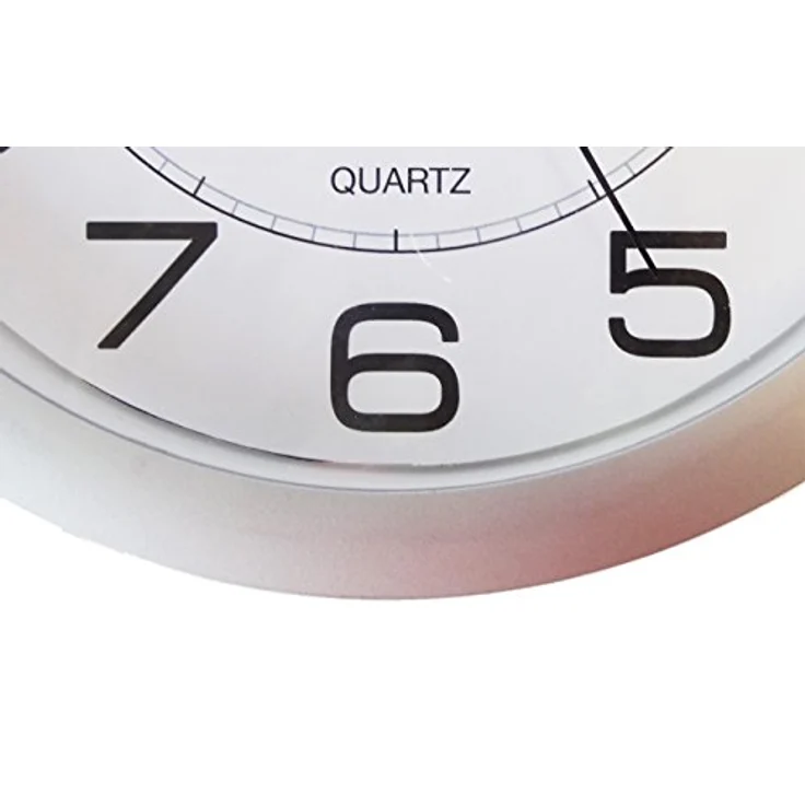 Unilux Wanduhr Magnetisch Attraction, 22 cm, lautlos, silbergrau – Bild 2