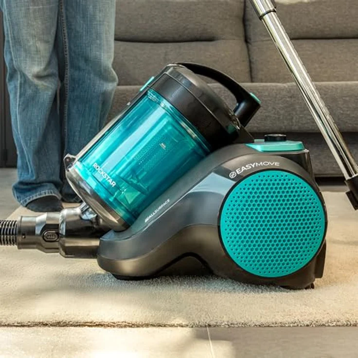 Cecotec Conga Rockstar Cyclonic Powerbag, Schlittenstaubsauger mit 900W und 175AW Saugleistung, 2L Behälter, HEPA-Filter, 10m Reichweite – Bild 6