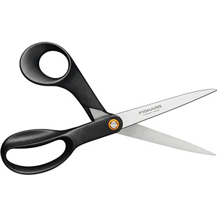 Fiskars Universalschere, Gesamtlänge: 21 cm, Qualitätsstahl/Kunststoff, Functional Form, Schwarz, 1019197 – Bild 2