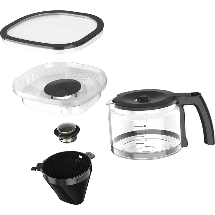 Krups Filterkaffeemaschine KM8328 Grind and Brew mit Mahlwerk, 1,25l Kaffeekanne – Bild 3