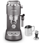 De'Longhi Dedica EC785.GY Espressomaschine grau metallic Barista-Set