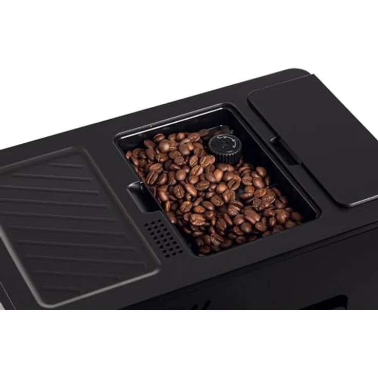 Ariete 1452 Diadema Kaffeevollautomat, 1350W, 19 bar Druck, für Kaffee, Amerikaner und Heißwasser, Cappuccino Gerät, LED-Display, verstellbarer Auslauf, schwarz – Bild 3