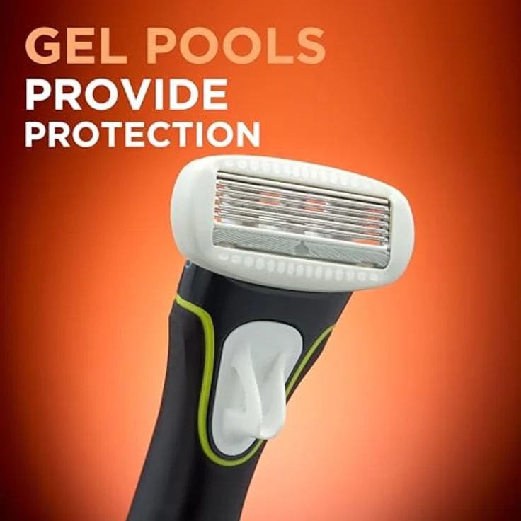 Wilkinson Sword Hydro Trim and Shave, Körperhaartrimmer mit Skin Protection für Männer, batteriebetrieben, 1 St. – Bild 5