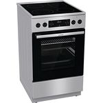 Gorenje GECS5C70XPA Herd, Standgerät, Energieeffizienzklasse A, Garraum 70 l, Edelstahl