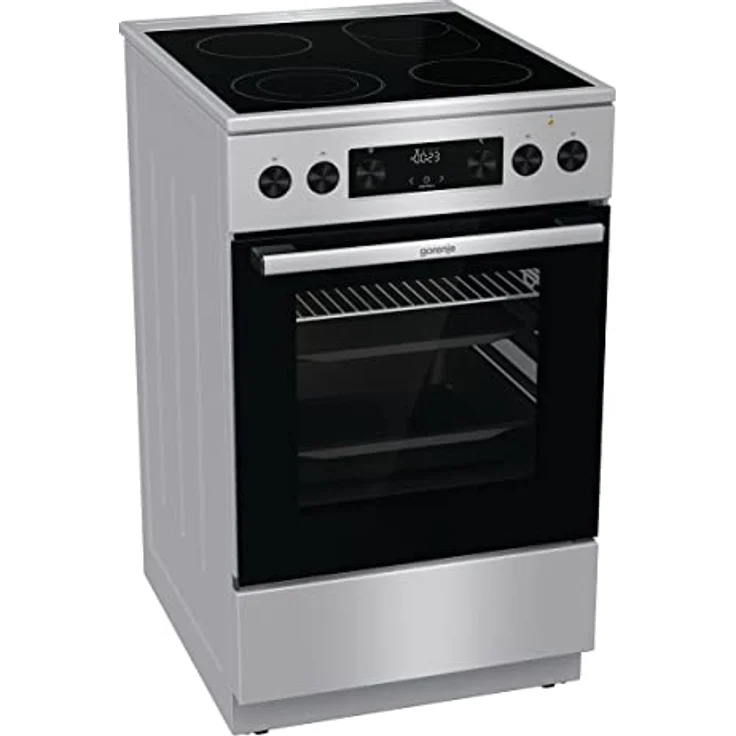 Gorenje GECS5C70XPA Herd, Standgerät, Energieeffizienzklasse A, Garraum 70 l, Edelstahl – Bild 1