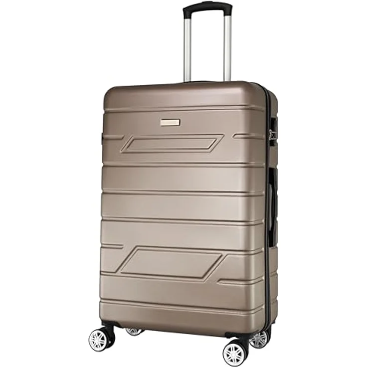Nowi Bergamo 4 Rollen Trolley 75 cm Bronze, 96 l, XL – Bild 1