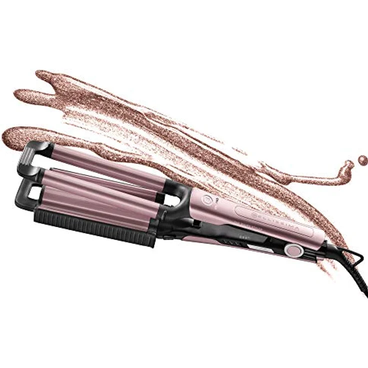 Imetec Bellissima My Pro Beach Waves GT20 100 glätteisen, Haarglätter für Wellen und Locken mit Natureffekt, 3 Temperatureinstellungen für die optimale Schonung des Haars, doppelter Lockenstab – Bild 2