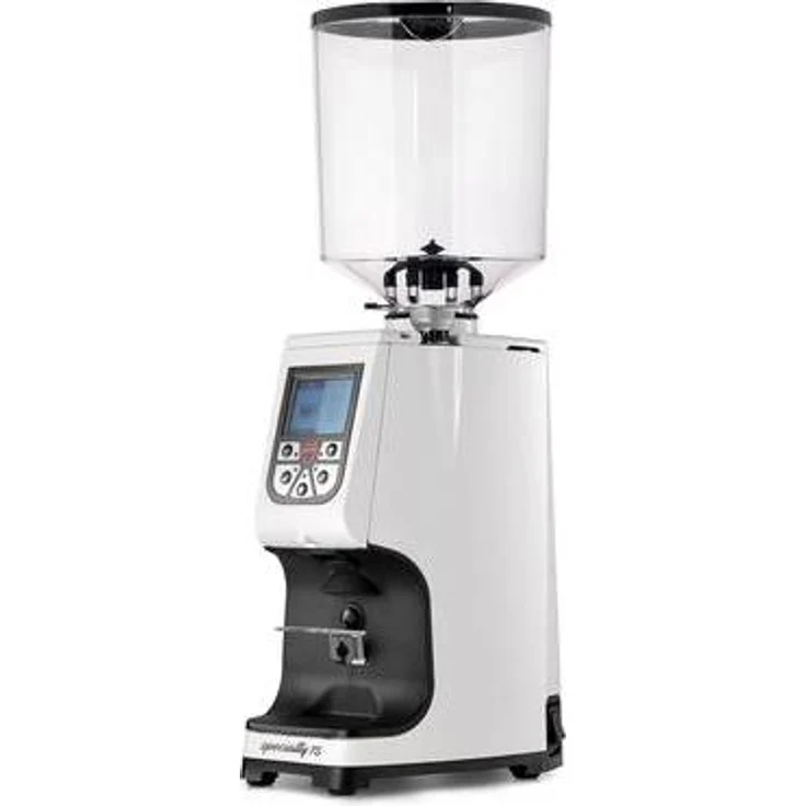 Eureka Atom Specialty 75, Hochwertige Kaffeemühle mit präziser Mahltechnologie, Weiss