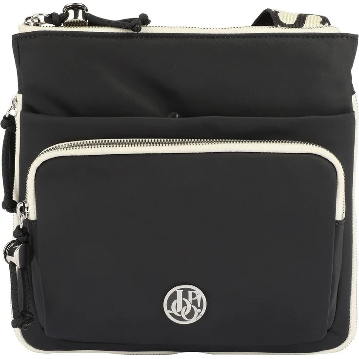 JOOP! Umhängetasche Lilou Shoulderbag, Nightblue (dunkelblau), stufenlos verstellbarer Schulterriemen, viele Zipperfächer