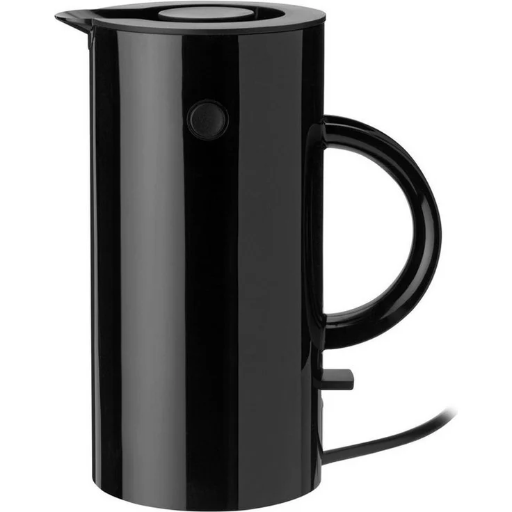 Stelton Wasserkocher EM77 0,5 l Schwarz, 0,5 l, 700 W - Effizientes Design in Edelstahl – Bild 1