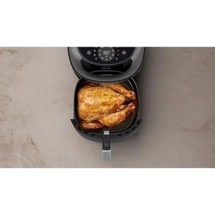 Philips 3000 Series Airfryer NA341/00, 7.2L Fritteuse in Schwarz – Bild 4