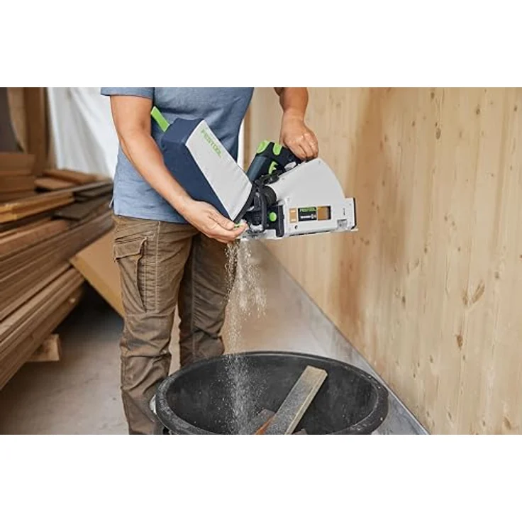 Festool Staubfangbeutel SB/2-TSC/HKC, Staubabsaugung für Akku-Sägen, einfaches Entleeren, platzsparend transportierbar – Bild 3