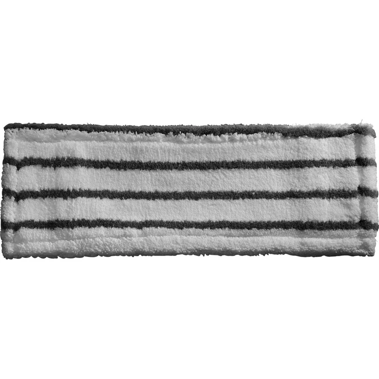 haug bürsten Super-Abrasivmopp 50 cm, Wischbezug für hartnäckige Verschmutzungen, 100% Polyester/Polyamid, weiß-grau