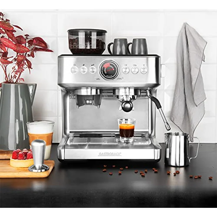 Gastroback Design Espresso Advanced Duo, 42626, programmierbare Siebträger-Espressomaschine mit Zweikreis-Thermoblock-System – Bild 3