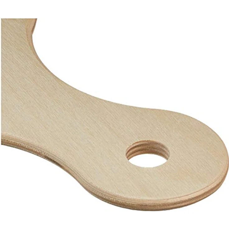 DEMOLLI fsc-10454 Schneidebrett mit Griff für Pizza, Polenta, Aperitifs, Holz Buche, Natur – Bild 4