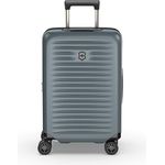 Victorinox Airox Advanced Frequent Flyer Hardside Carry-On, Handgepäcktrolley, Leicht, Damen/Herren, 35 x 23 x 55 cm, 37 l, Erweiterbar, Grau